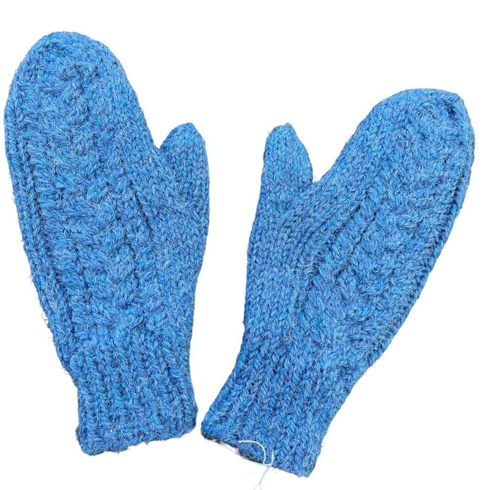 Handcrafted Cable Mittens